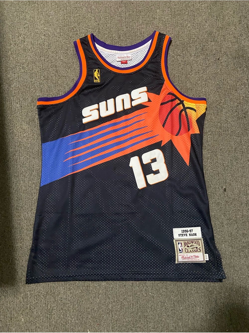Medium Steve Nash Phoenix Suns Mitchell & Ness Basketball Jersey